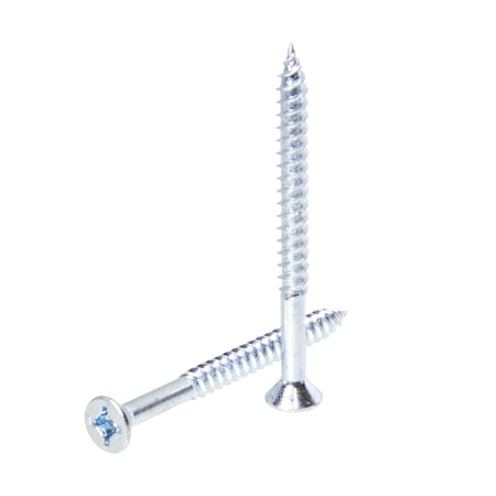 Creative Products 500 Pack - 8 x 2 Flat Quad 2/3 Fast Thread Zinc SP-82FQ23FZ-500